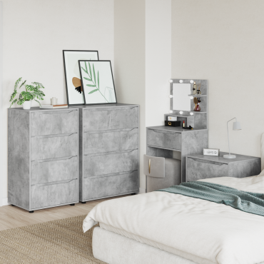 vidaXL Ντουλάπες Αποθήκευσης 60x48x105cm Επεξεργασμένο Ξύλο