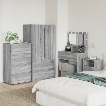 vidaXL Ντουλάπες Αποθήκευσης 60x48x105cm Επεξεργασμένο Ξύλο