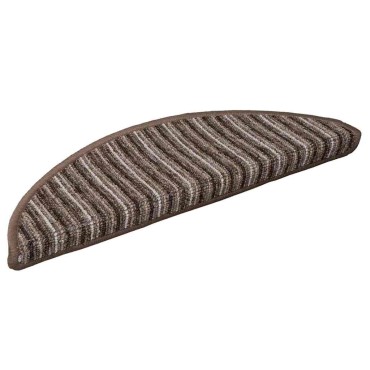 vidaXL Αυτοκόλλητα Ματ Σκαλοπατιών 15 τμχ. 56 x 17 x 3 cm Non-Slip