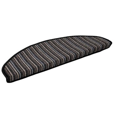 vidaXL Αυτοκόλλητα Ματ Σκαλοπατιών 15 τμχ. 65 x 21 x 4 cm Non-Slip