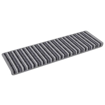 vidaXL Αυτοκόλλητα Ματ Σκαλοπατιών 15 τμχ. 65 x 21 x 4 cm Non-Slip