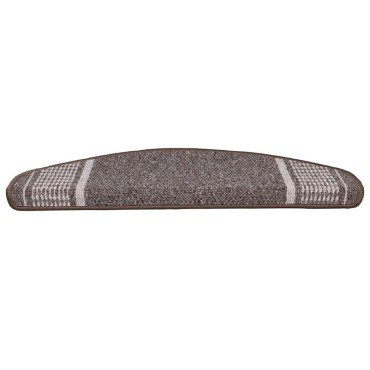 vidaXL Αυτοκόλλητα Ματ Σκαλοπατιών 15 τμχ. 65 x 21 x 4 cm Non-Slip