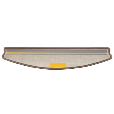 vidaXL Αυτοκόλλητα Ματ Σκαλοπατιών 15 τμχ. 65 x 21 x 4 cm Non-Slip