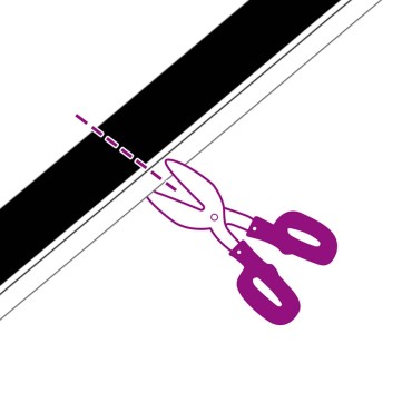 vidaXL Αυτοκόλλητες σφραγίδες πόρτας 2 τμχ. 100 cm Αλουμινένιο Κράμα