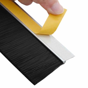 vidaXL Αυτοκόλλητες σφραγίδες πόρτας 2 τμχ. 100 cm Αλουμινένιο Κράμα