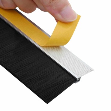vidaXL Αυτοκόλλητες σφραγίδες πόρτας 6 τμχ. 100 cm Αλουμινένιο Κράμα