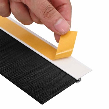 vidaXL Αυτοκόλλητες σφραγίδες πόρτας 6 τμχ. 100 cm Αλουμινένιο Κράμα