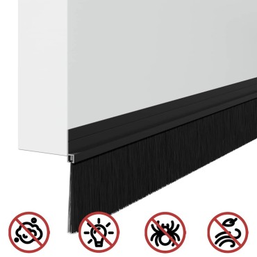 vidaXL Αυτοκόλλητες σφραγίδες πόρτας 6 τμχ. 100 cm Αλουμινένιο Κράμα