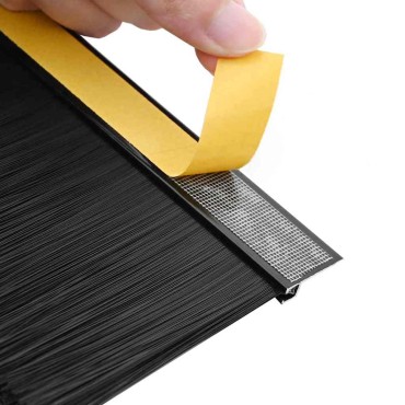vidaXL Αυτοκόλλητες σφραγίδες πόρτας 12 τμχ. 100 cm Αλουμινένιο Κράμα