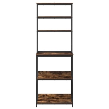 vidaXL Ράφι Κουζίνας 5 επιπέδων 60x40x168cm Επεξεργασμένο Ξύλο 1 τεμ.