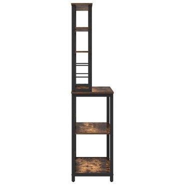 vidaXL Ράφι Κουζίνας 5 επιπέδων 80x40x168cm Επεξεργασμένο Ξύλο 1 τεμ.