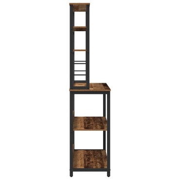 vidaXL Ράφι Κουζίνας 5 επιπέδων 100x40x168cm Επεξεργασμένο Ξύλο 1 τεμ.