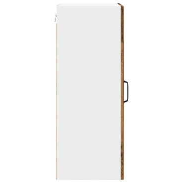 vidaXL Ραφιέρα τοίχου PORTO Παλιό ξύλο 40x31x80cm