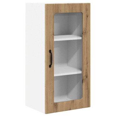 vidaXL Ραφιέρα τοίχου PORTO Artisan Oak 40x31x80cm