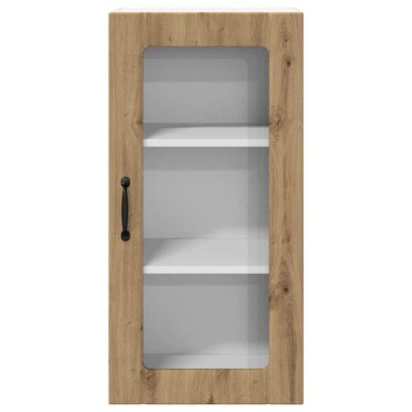vidaXL Ραφιέρα τοίχου PORTO Artisan Oak 40x31x80cm