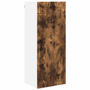 vidaXL Ντουλάπα Τοίχου PORTO Καπνιστό Δρύς 40x31x100cm