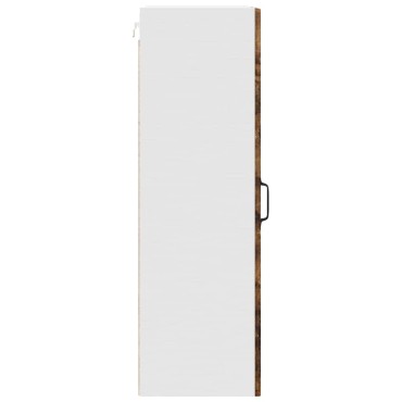 vidaXL Ντουλάπα Τοίχου PORTO Καπνιστό Δρύς 40x31x100cm