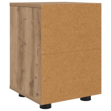 vidaXL Κομοδίνα 2 τεμ. Artisan Oak 30,5x30x43 εκ