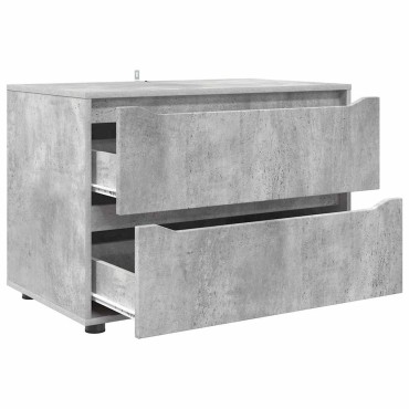 vidaXL Ντουλάπι αποθήκευσης 80x48x57cm Επεξεργασμένο Ξύλο 1 τεμ.