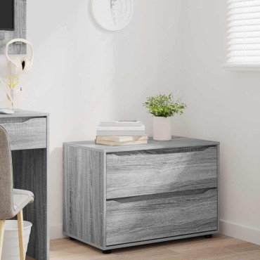 vidaXL Ντουλάπι αποθήκευσης 80x48x57cm Επεξεργασμένο Ξύλο 1 τεμ.
