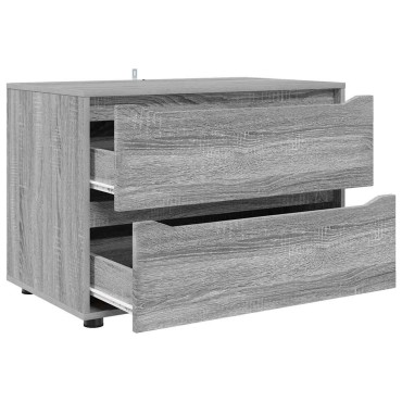 vidaXL Ντουλάπι αποθήκευσης 80x48x57cm Επεξεργασμένο Ξύλο 1 τεμ.