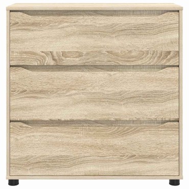 vidaXL Ντουλάπι αποθήκευσης 80x31x81cm Επεξεργασμένο Ξύλο 1 τεμ.