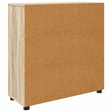 vidaXL Ντουλάπι αποθήκευσης 80x31x81cm Επεξεργασμένο Ξύλο 1 τεμ.