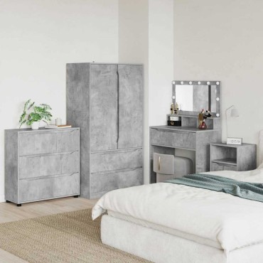 vidaXL Ντουλάπι αποθήκευσης 80x31x81cm Επεξεργασμένο Ξύλο 1 τεμ.
