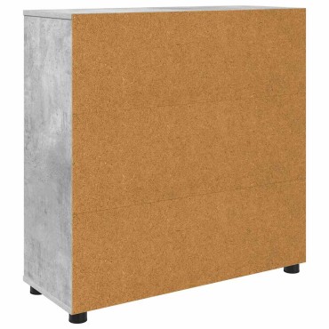 vidaXL Ντουλάπι αποθήκευσης 80x31x81cm Επεξεργασμένο Ξύλο 1 τεμ.