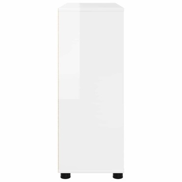 vidaXL Ντουλάπι αποθήκευσης 80x31x81cm Επεξεργασμένο Ξύλο 1 τεμ.
