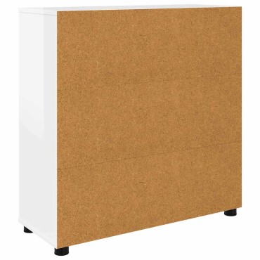 vidaXL Ντουλάπι αποθήκευσης 80x31x81cm Επεξεργασμένο Ξύλο 1 τεμ.