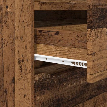 vidaXL Ντουλάπι αποθήκευσης 80x31x81cm Επεξεργασμένο Ξύλο 1 τεμ.