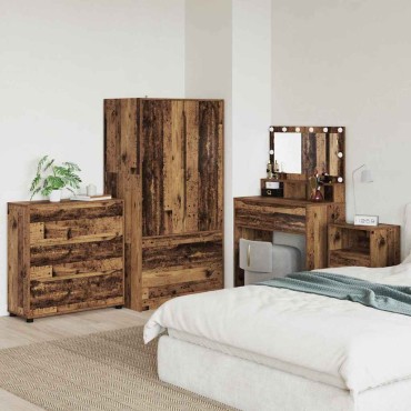 vidaXL Ντουλάπι αποθήκευσης 80x31x81cm Επεξεργασμένο Ξύλο 1 τεμ.