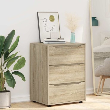 vidaXL Ντουλάπι αποθήκευσης 60x48x81cm Επεξεργασμένο Ξύλο 1 τεμ.