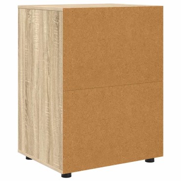 vidaXL Ντουλάπι αποθήκευσης 60x48x81cm Επεξεργασμένο Ξύλο 1 τεμ.