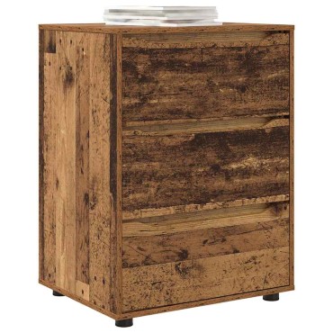 vidaXL Ντουλάπι αποθήκευσης 60x48x81cm Επεξεργασμένο Ξύλο 1 τεμ.