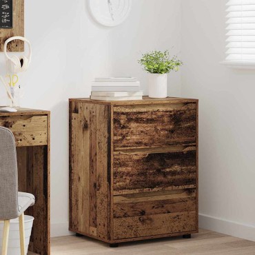 vidaXL Ντουλάπι αποθήκευσης 60x48x81cm Επεξεργασμένο Ξύλο 1 τεμ.
