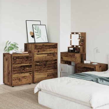 vidaXL Ντουλάπι αποθήκευσης 60x48x81cm Επεξεργασμένο Ξύλο 1 τεμ.