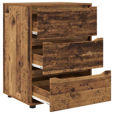 vidaXL Ντουλάπι αποθήκευσης 60x48x81cm Επεξεργασμένο Ξύλο 1 τεμ.