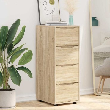vidaXL Ντουλάπι αποθήκευσης 40x48x105cm Επεξεργασμένο Ξύλο 1 τεμ.