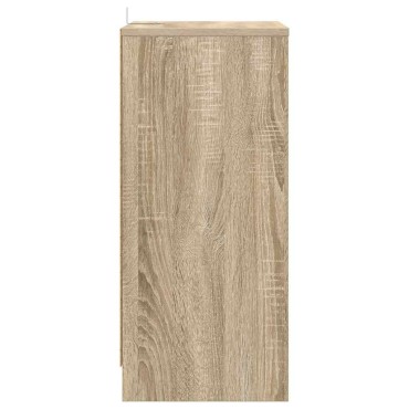vidaXL Κομοδίνα 2 τεμ. Δρύς Sonoma 40x30x467cm Επεξεργασμένο Ξύλο