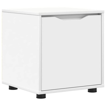 vidaXL Ντουλάπι Μπάνιου 40,5x40x44cm Επεξεργασμένο Ξύλο Λευκό 1 τεμ.