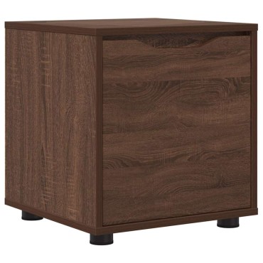 vidaXL Ντουλάπι Μπάνιου 40,5x40x44cm Επεξεργασμένο Ξύλο Καφέ δρυς 1 τεμ.