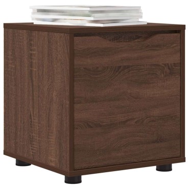 vidaXL Ντουλάπι Μπάνιου 40,5x40x44cm Επεξεργασμένο Ξύλο Καφέ δρυς 1 τεμ.