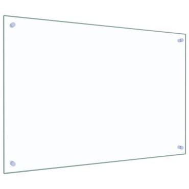vidaXL Πλάτη κουζίνας 2 τμχ. Διαφανές 90 x 60 cm σκληρυμένο γυαλί