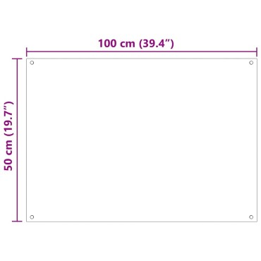 vidaXL Πλάτη κουζίνας 2 τμχ. Μαύρο 100 x 50 cm σκληρυμένο γυαλί