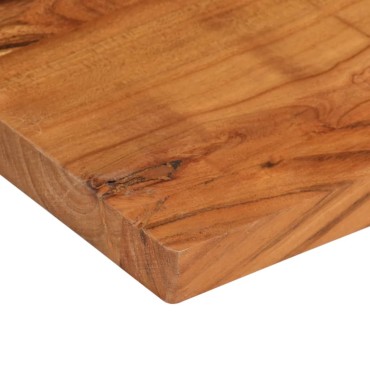 vidaXL Επιφάνεια Τραπεζιού Ορθογώνια 110x60x2,5cm Μασίφ Ξύλο Ακακίας 1 τεμ.