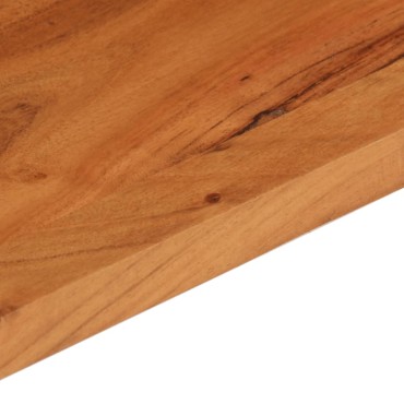 vidaXL Επιφάνεια Τραπεζιού Ορθογώνια 110x60x2,5cm Μασίφ Ξύλο Ακακίας 1 τεμ.