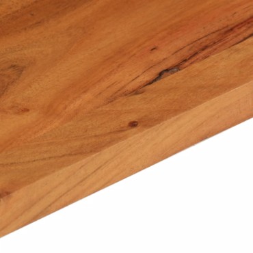 vidaXL Επιφάνεια Γραφείου Ορθογώνια 80x50x2,5cm Μασίφ Ξύλο Ακακίας