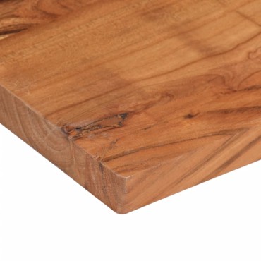 vidaXL Επιφάνεια Τραπεζιού Ορθογώνια 140x60x2,5cm Μασίφ Ξύλο Ακακίας 1 τεμ.